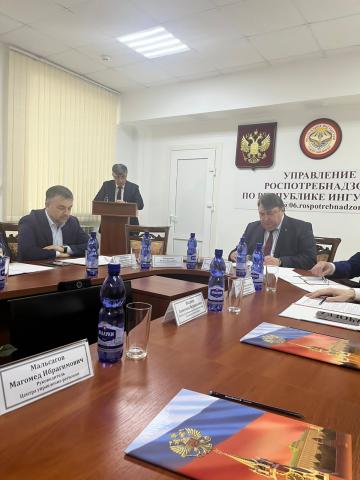 17 июля 2024 года состоялось заседание коллегии  Управления Федеральной службы по надзору в сфере защиты прав потребителей и благополучия человека по Республике Ингушетия по результатам деятельности за первое полугодие 2024 года.